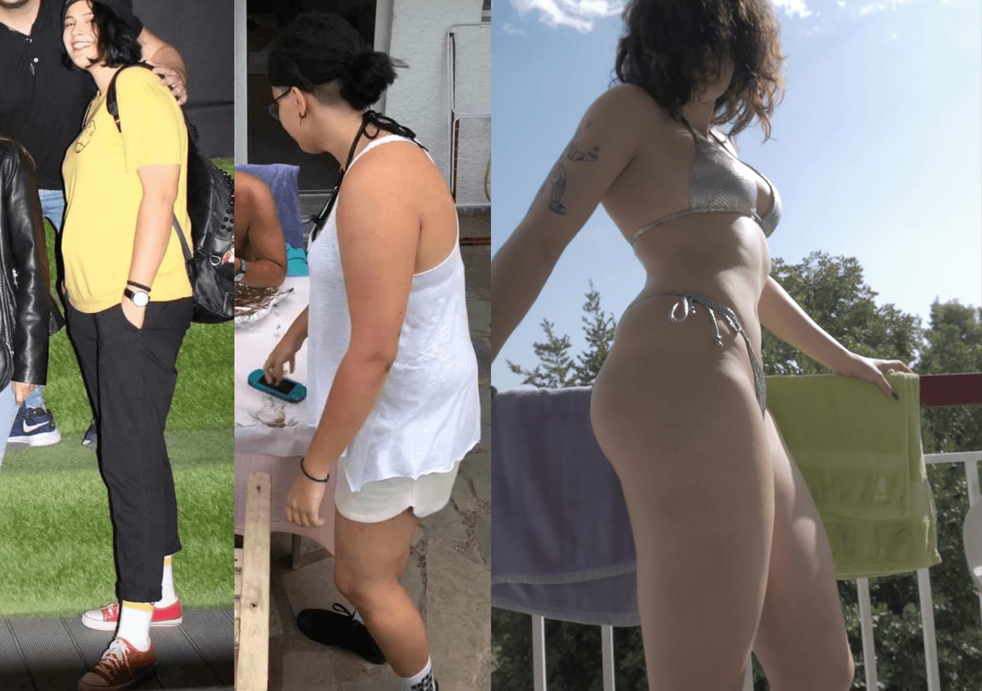Polyvia Leneti, before and after